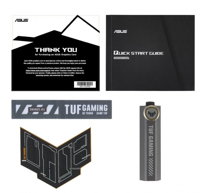 ASUS Відеокарта ASUS Radeon RX 9070 XT 16Gb TUF OC GAMING (TUF-RX9070XT-O16G-GAMING)