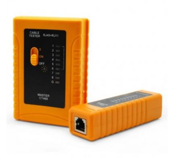 Merlion Тестер кабельний RJ-45/RJ-12/RJ-11 Merlion (CT468)