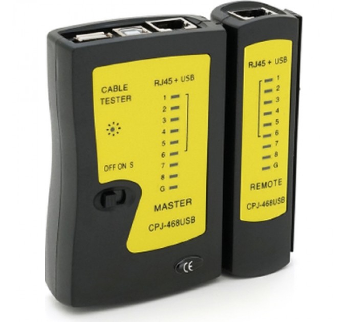 Merlion Тестер кабельний RJ-45 + USB Merlion (NSHL468U)