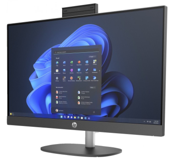 HP Комп'ютер HP ProOne 245 G10 AiO / Ryzen3 7320U, 8, 512, Cam, WiFi, K&M (A54ZTET)