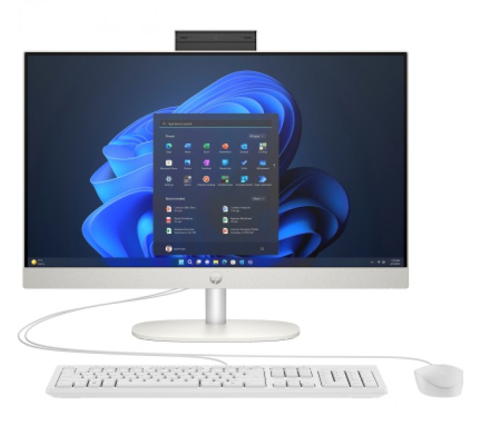 HP Комп'ютер HP ProOne 245 G10 AiO / Ryzen7 7730U, 16, 512, Cam, WiFi, K&M, W11P64 (A54YGET)