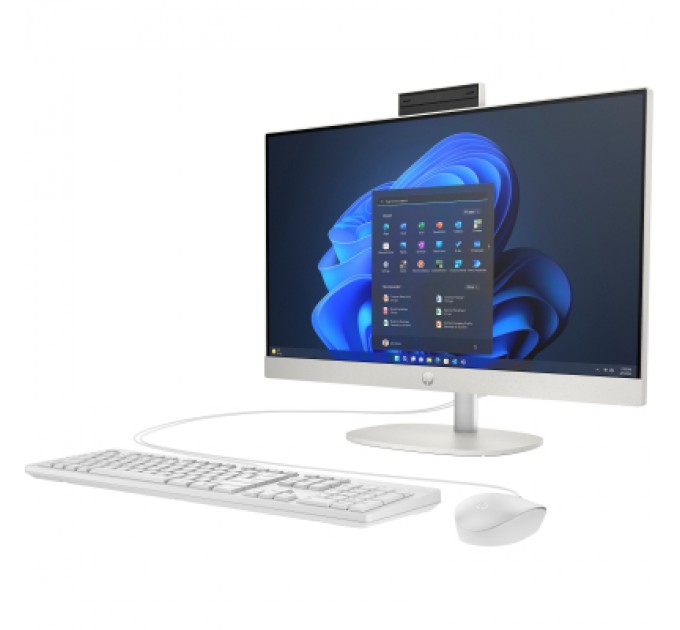 HP Комп'ютер HP ProOne 245 G10 AiO / Ryzen7 7730U, 16, 512, Cam, WiFi, K&M, W11P64 (A54YGET)
