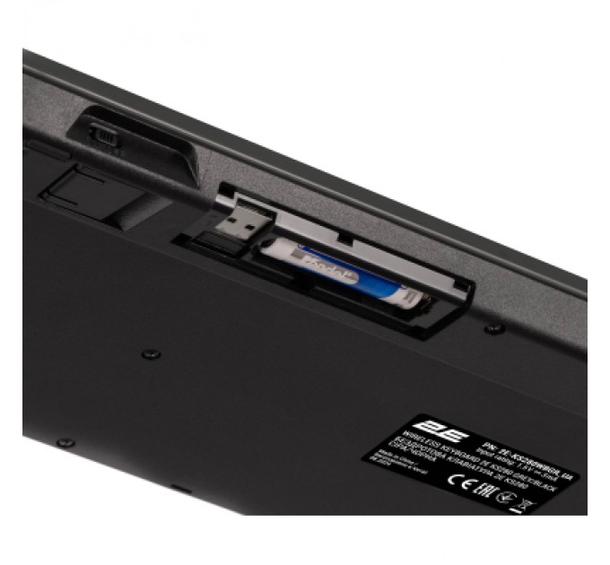 2E Клавіатура 2E KS280 Wireless/Bluetooth Black-Gray (2E-KS280WBGR_UA)