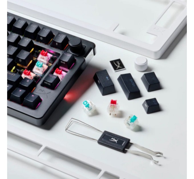 HyperX Клавіатура HyperX Alloy Rise 75 PBT HX Red Wireless UA Black (91Y91AA)