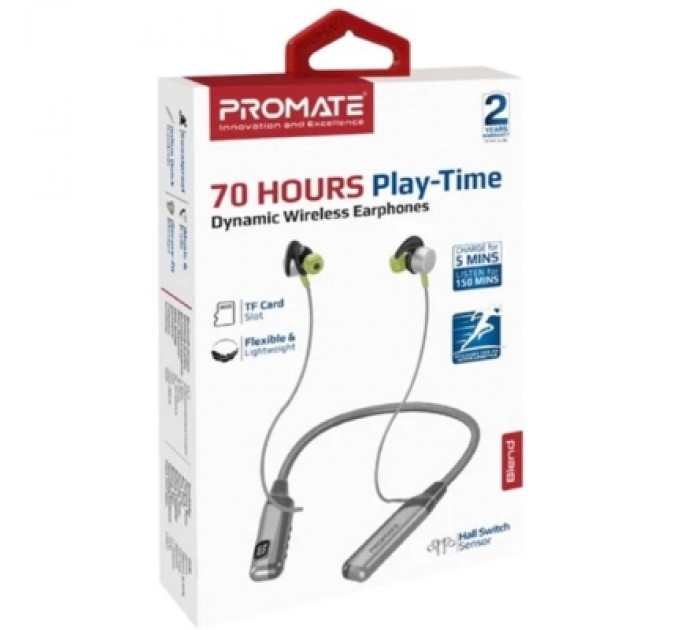 Promate Навушники Promate Blend Grey (blend.grey)