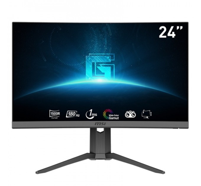 MSI Монітор MSI 23.8" G24C6P E2 VA Black Curved