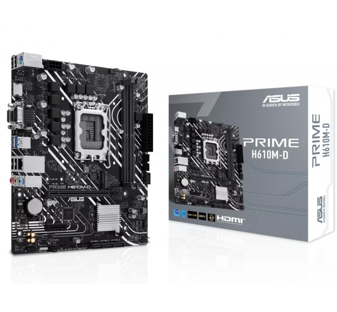 ASUS Материнская плата Asus Prime H610M-D Socket 1700