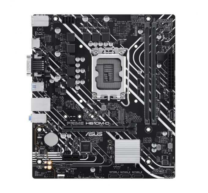 ASUS Материнская плата Asus Prime H610M-D Socket 1700