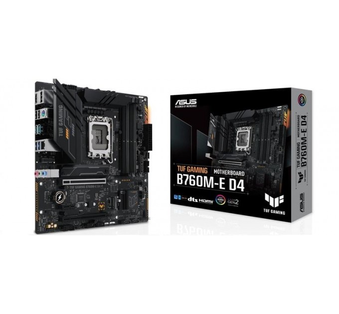 ASUS Материнская плата Asus TUF Gaming B760M-E D4 Socket 1700
