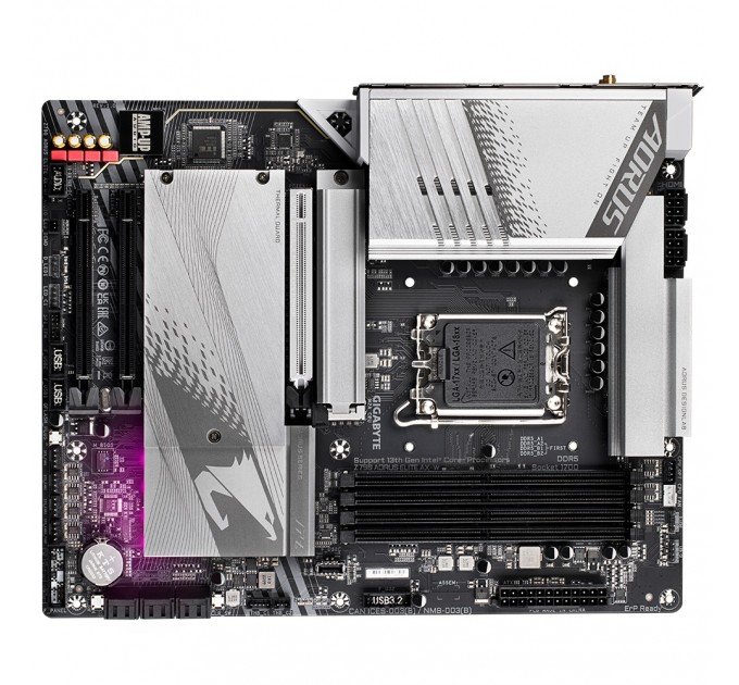 GIGABYTE Материнская плата Gigabyte Z790 Aorus Elite AX-W Socket 1700