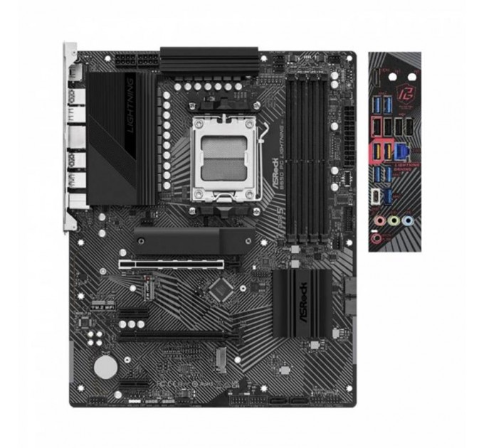 ASRock Материнская плата ASRock B650 PG Lightning Socket AM5