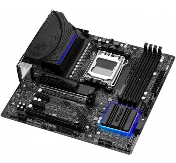 ASRock Материнская плата ASRock B650M PG Riptide Socket AM5