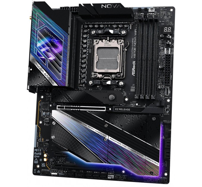 ASRock Материнская плата ASRock X870E Nova WiFi Socket AM5