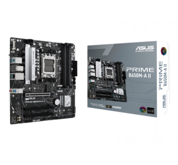 ASUS Материнская плата Asus Prime B650M-A II Socket AM5