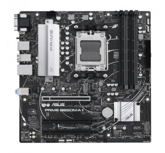 ASUS Материнская плата Asus Prime B650M-A II Socket AM5