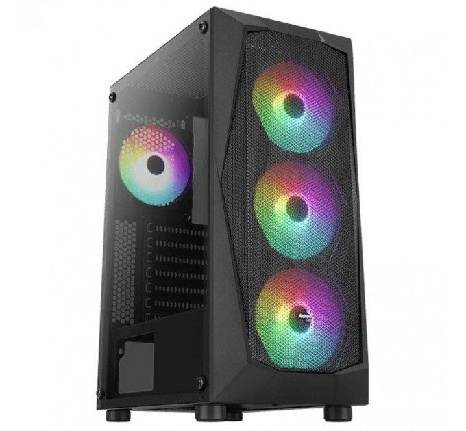 AeroCool Корпус AeroCool Falcon-G-BK-v2 (ACCM-PV41143.11) Black без БЖ