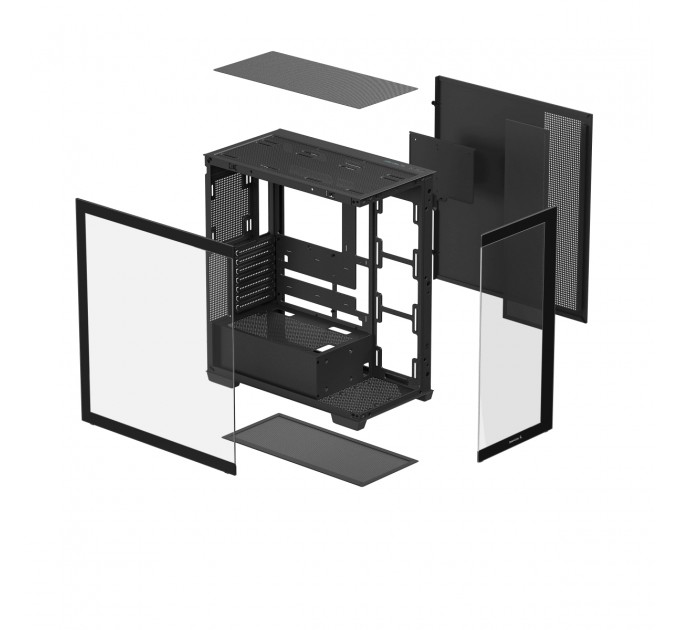 Deepcool Корпус DeepCool CG580 Black (R-CG580-BKNDA0-G-1) без БЖ