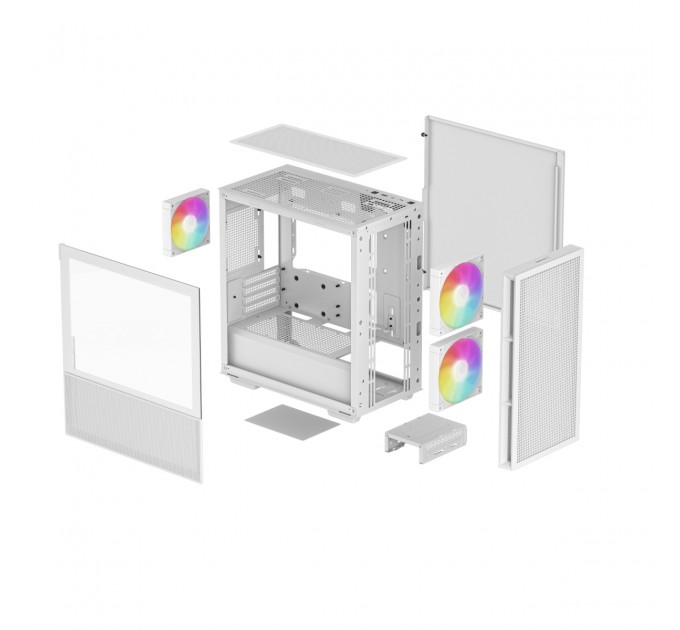Deepcool Корпус DeepCool CH360 White (R-CH360-WHAPE3-G-1) без БЖ