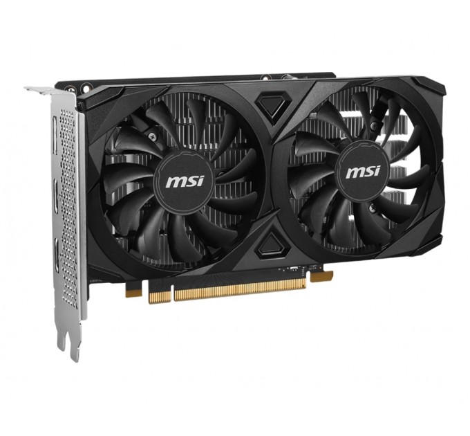 MSI Відеокарта GF RTX 3050 6GB GDDR6 Ventus 2X E 6G OC MSI (GeForce RTX 3050 VENTUS 2X E 6G OC)