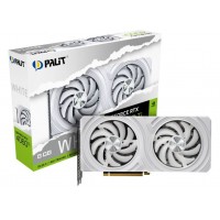 Відеокарта GF RTX 4060 Ti  8GB GDDR6 White Palit (NE6406T019P1-1048L)