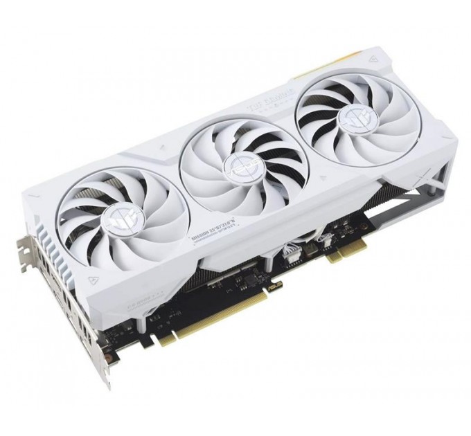 ASUS Видеокарта GF RTX 4070 Ti Super 16GB GDDR6X TUF Gaming BTF White Asus (TUF-RTX4070TIS-16G-BTF-WHITE)