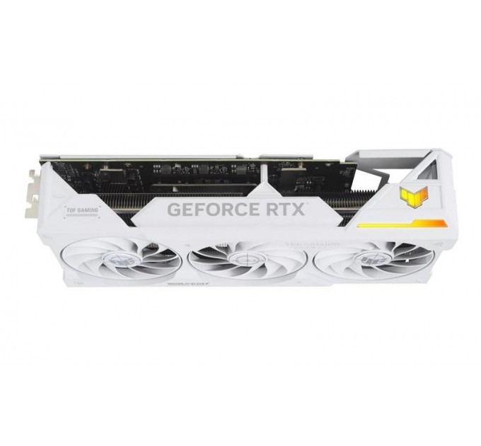 ASUS Видеокарта GF RTX 4070 Ti Super 16GB GDDR6X TUF Gaming BTF White Asus (TUF-RTX4070TIS-16G-BTF-WHITE)