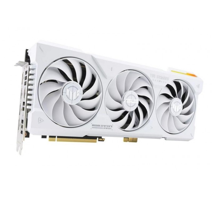 ASUS Видеокарта GF RTX 4070 Ti Super 16GB GDDR6X TUF Gaming BTF White Asus (TUF-RTX4070TIS-16G-BTF-WHITE)