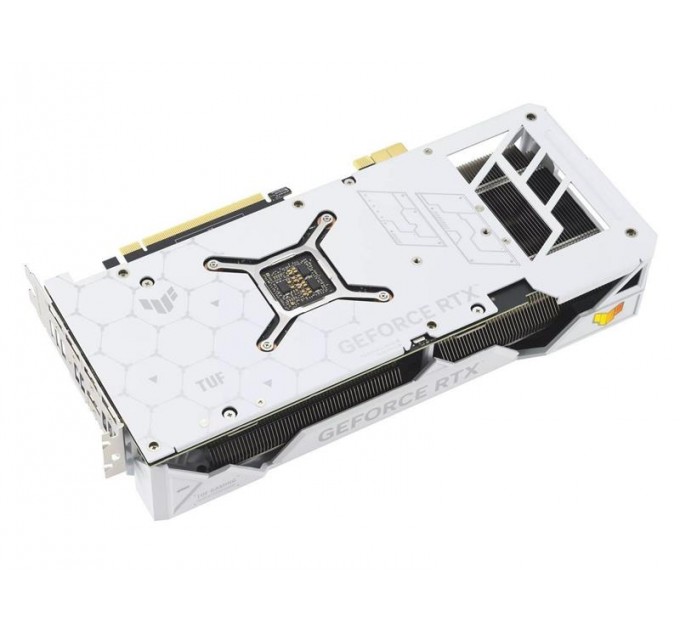 ASUS Видеокарта GF RTX 4070 Ti Super 16GB GDDR6X TUF Gaming BTF White Asus (TUF-RTX4070TIS-16G-BTF-WHITE)