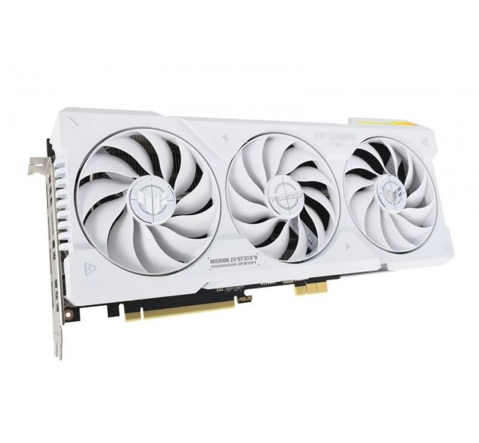 ASUS Видеокарта GF RTX 4070 Ti Super 16GB GDDR6X TUF Gaming BTF White Asus (TUF-RTX4070TIS-16G-BTF-WHITE)
