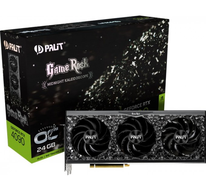 Palit Видеокарта GF RTX 4090 24GB GDDR6X GameRock OC Palit (NED4090S19SB-1020G)