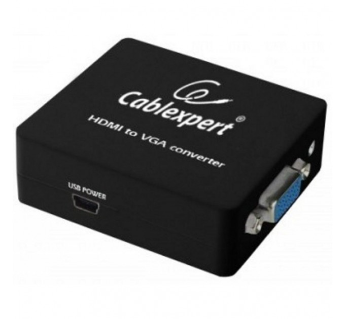 Cablexpert Перетворювач Cablexpert HDMI to VGA converter (DSC-HDMI-VGA-001)