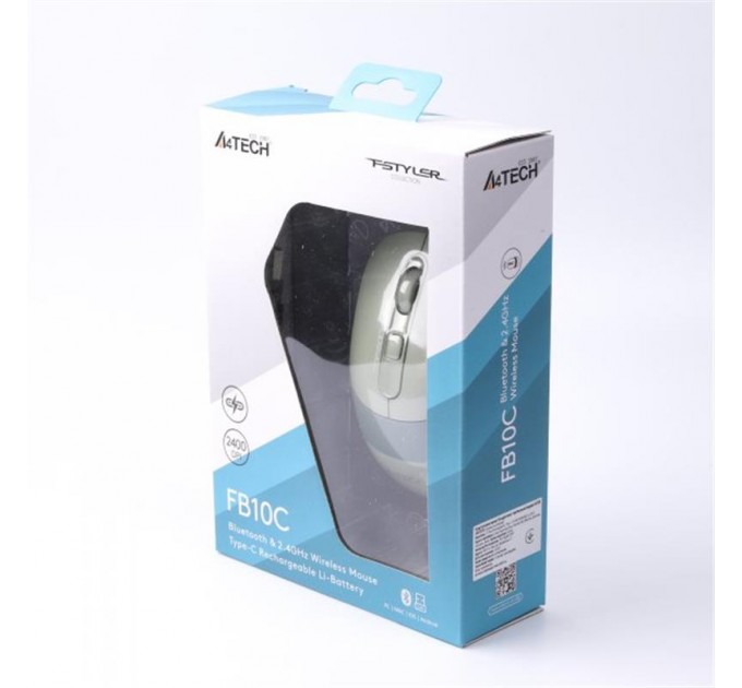 A4Tech Мышь беспроводная A4Tech FB10C Matcha Green