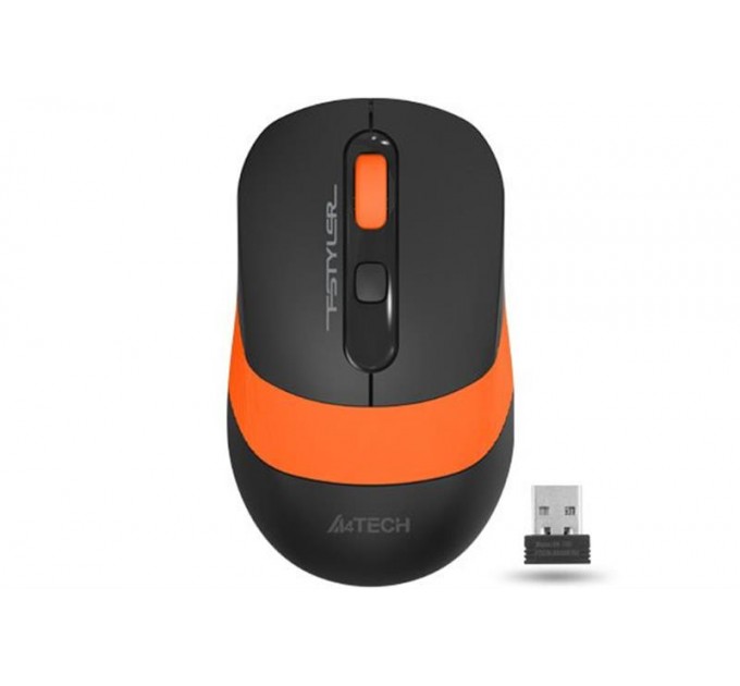 A4Tech Миша бездротова A4Tech FG10 Black/Orange USB