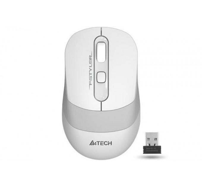 A4Tech Мышь беспроводная A4Tech FG10 White USB