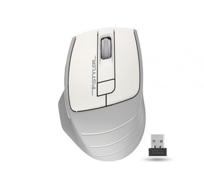 A4Tech Мышь беспроводная A4Tech FG30 Grey/White