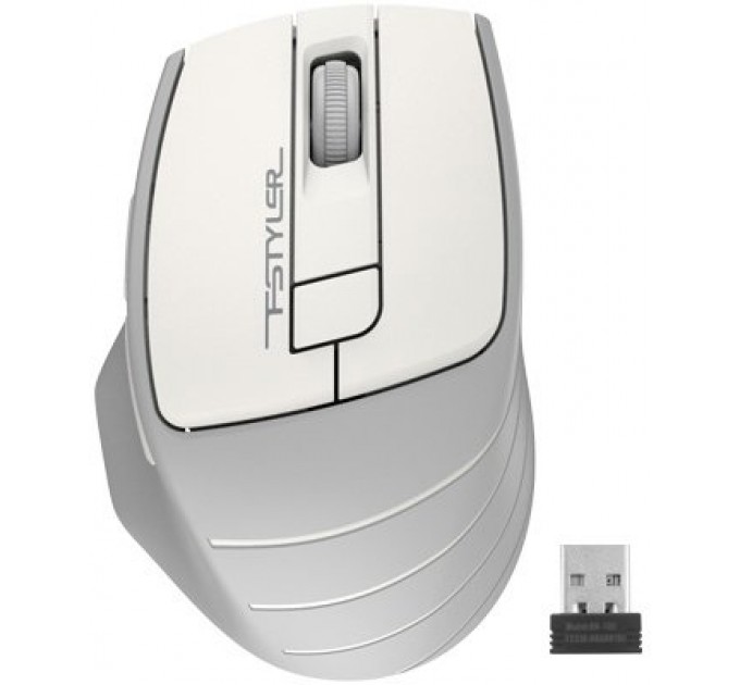 A4Tech Мышь беспроводная A4Tech FG30S Grey/White