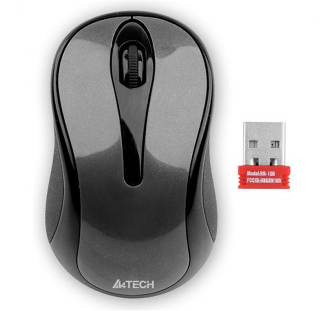 A4Tech Мышь беспроводная A4Tech G3-280N Grey USB V-Track