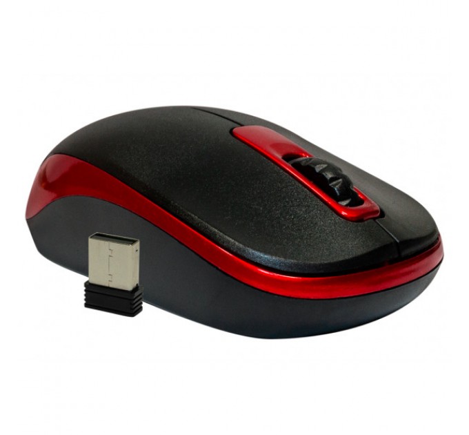 Frime Миша бездротова Frime FWMO-220BR Чорний/Червоний
