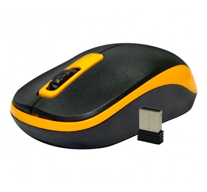 Frime Миша бездротова Frime FWMO-220BY Чорний/Жовтий
