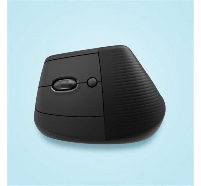 Logitech Мишка бездротова Logitech Lift Left Vertical Ergonomic (910-006495) Graphite USB
