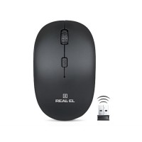 Миша бездротова REAL-EL RM-301 Wireless Black