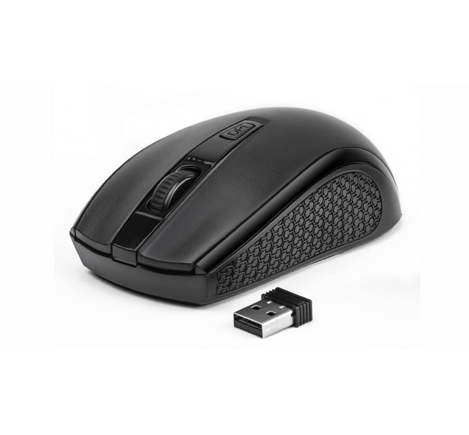 REAL-EL Миша бездротова REAL-EL RM-308 Black