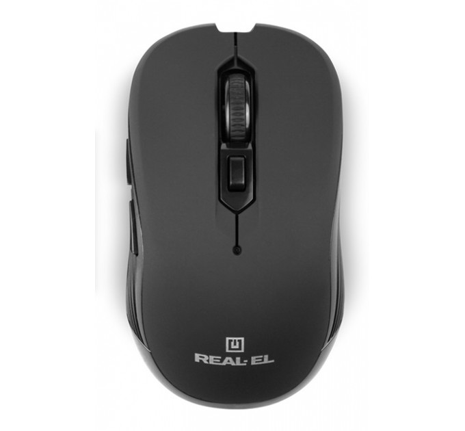 REAL-EL Миша бездротова REAL-EL RM-330 Black