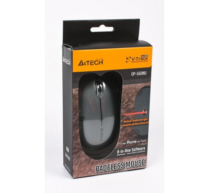 A4Tech Миша A4 OP-560NU Black USB V-Track