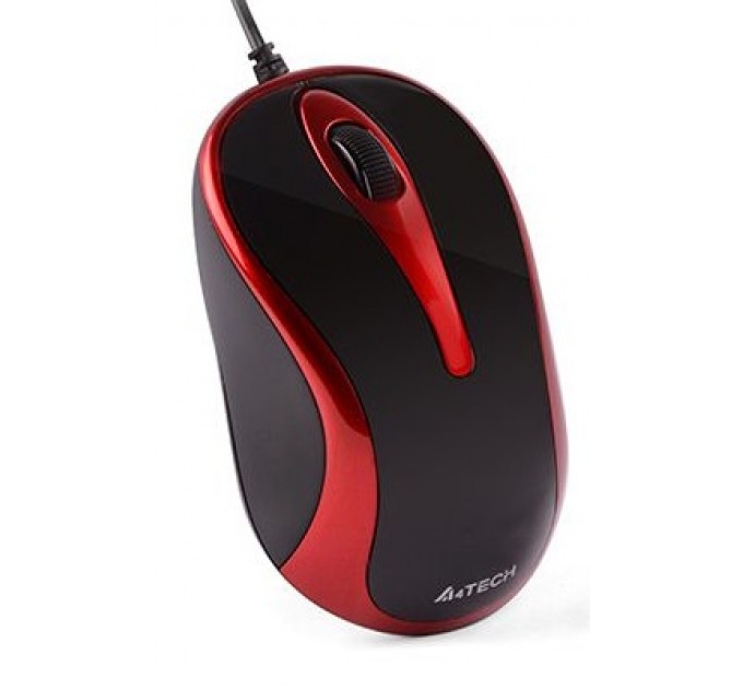 A4Tech Миша A4Tech N-350-2 Red/Black V-Track