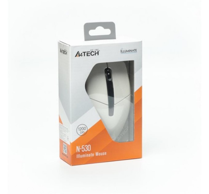 A4Tech Мышь A4Tech N-530 White