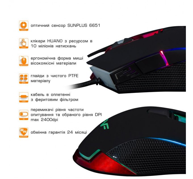 Frime Миша Frime Falcon Black (FMC1980)