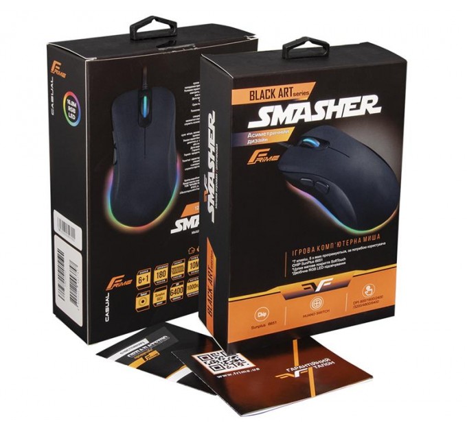Frime Миша Frime Smasher Black (FMC2020)