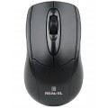 REAL-EL Мышь REAL-EL RM-207 Black (EL123200015)