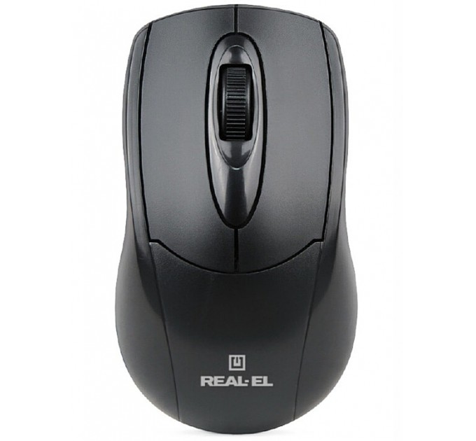 REAL-EL Мышь REAL-EL RM-207 Black (EL123200015)
